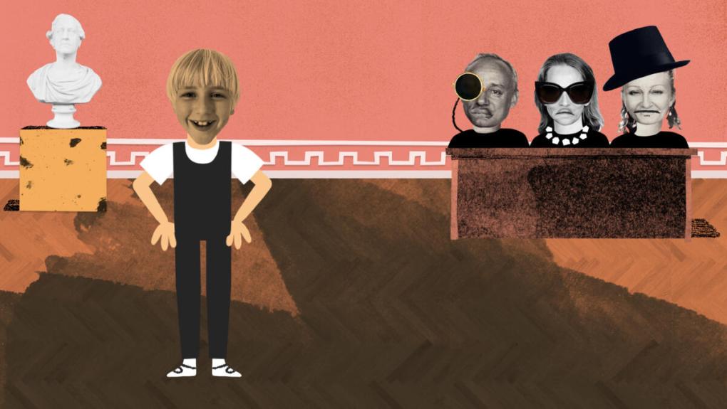 Alfred danser ballet - Balleteksamen 6:8